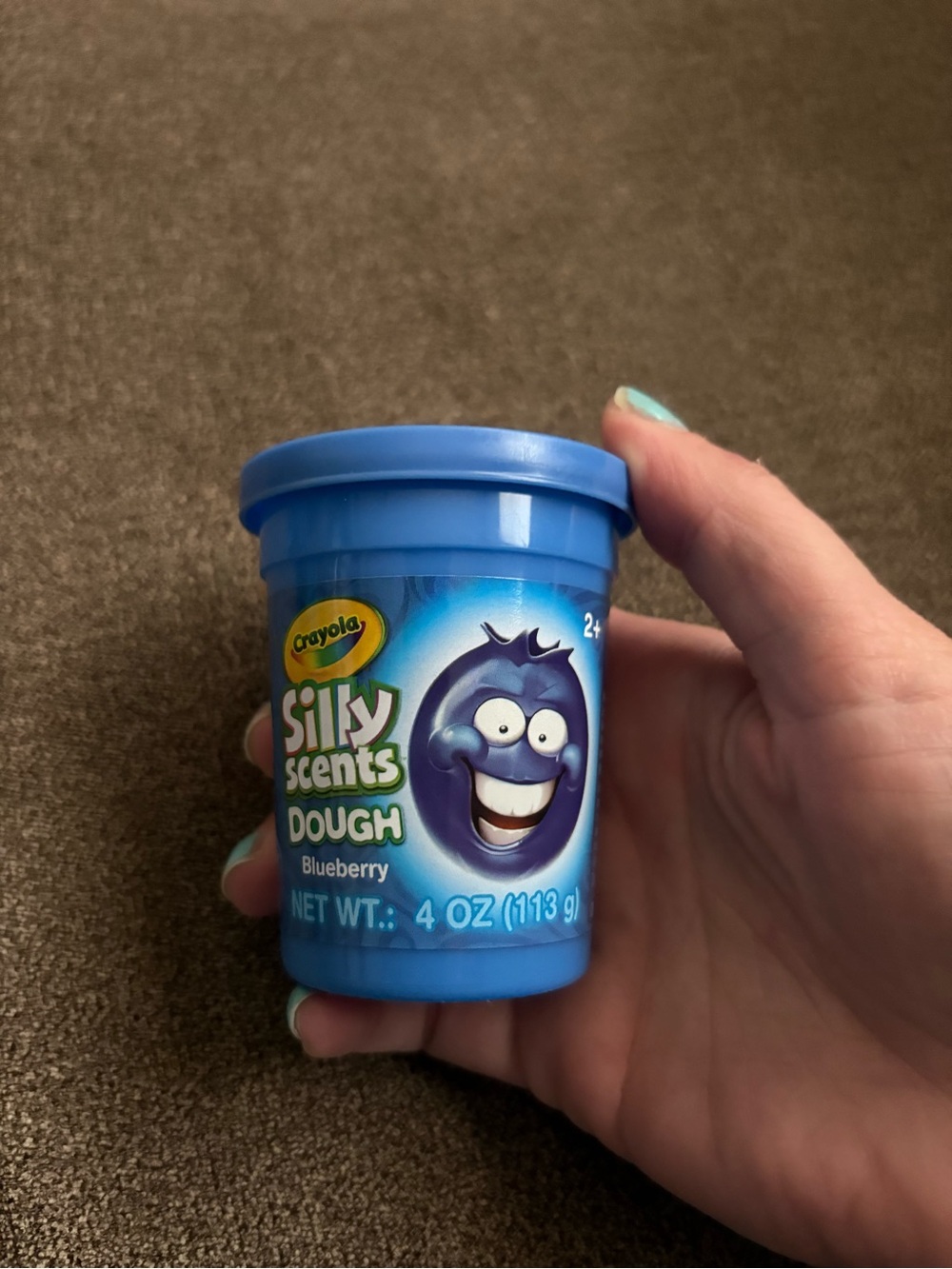 Crayola silly scents blue blueberry dough new
